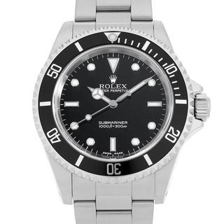 ロレックス(ROLEX)のロレックス サブマリーナ ノンデイト 14060M ブラック K番 メンズ 中古 腕時計(腕時計(アナログ))