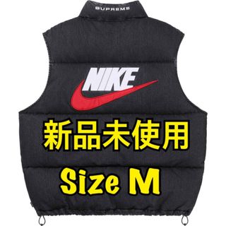 シュプリーム(Supreme)のSupreme Nike Denim Puffer Vest Black M(その他)