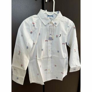 ジャカディ(Jacadi)のjacadi ☆新品モチーフ入りシャツ 4A(Tシャツ/カットソー)