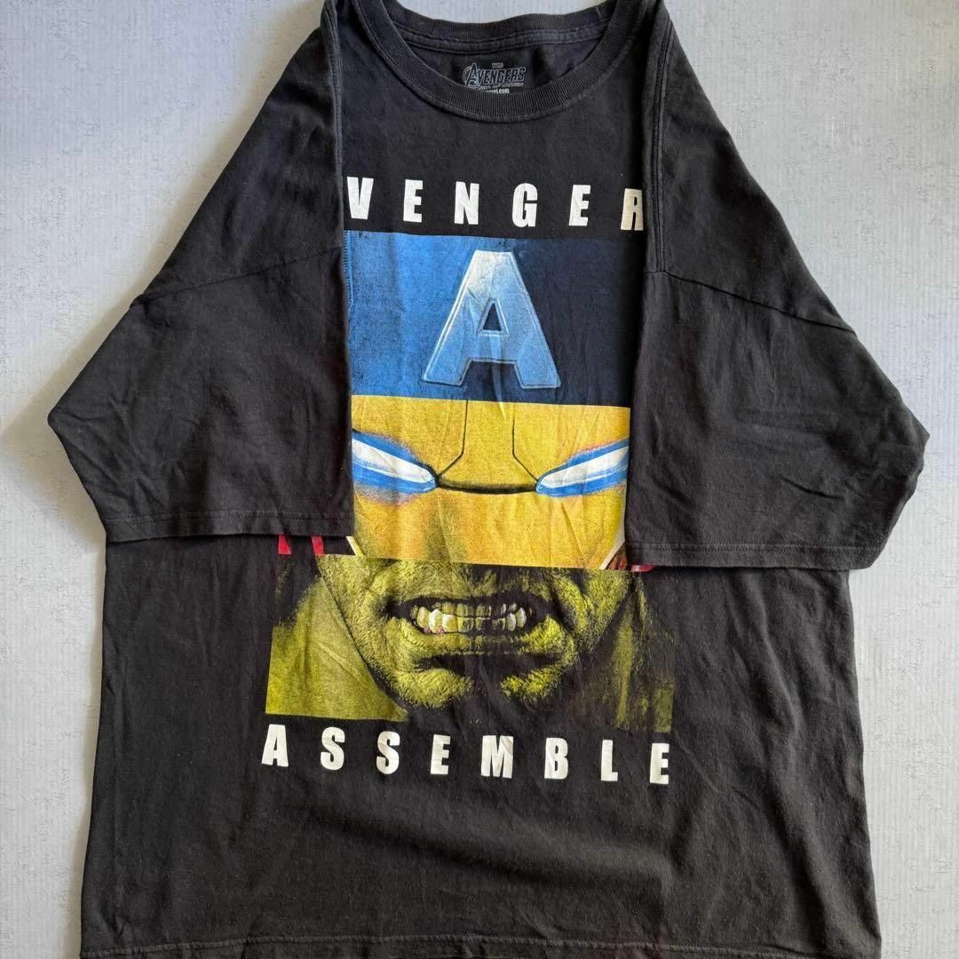 MARVEL(マーベル)のメキシコ製 マーベル Tシャツ アイアンマン ハルク キャプテンアメリカ XL メンズのトップス(Tシャツ/カットソー(半袖/袖なし))の商品写真