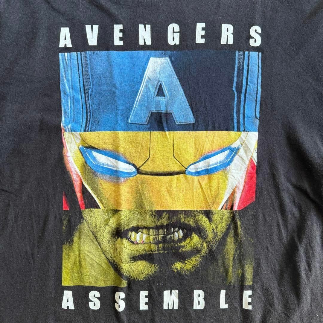 MARVEL(マーベル)のメキシコ製 マーベル Tシャツ アイアンマン ハルク キャプテンアメリカ XL メンズのトップス(Tシャツ/カットソー(半袖/袖なし))の商品写真