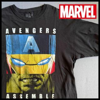 MARVEL - メキシコ製 マーベル Tシャツ アイアンマン ハルク キャプテンアメリカ XL