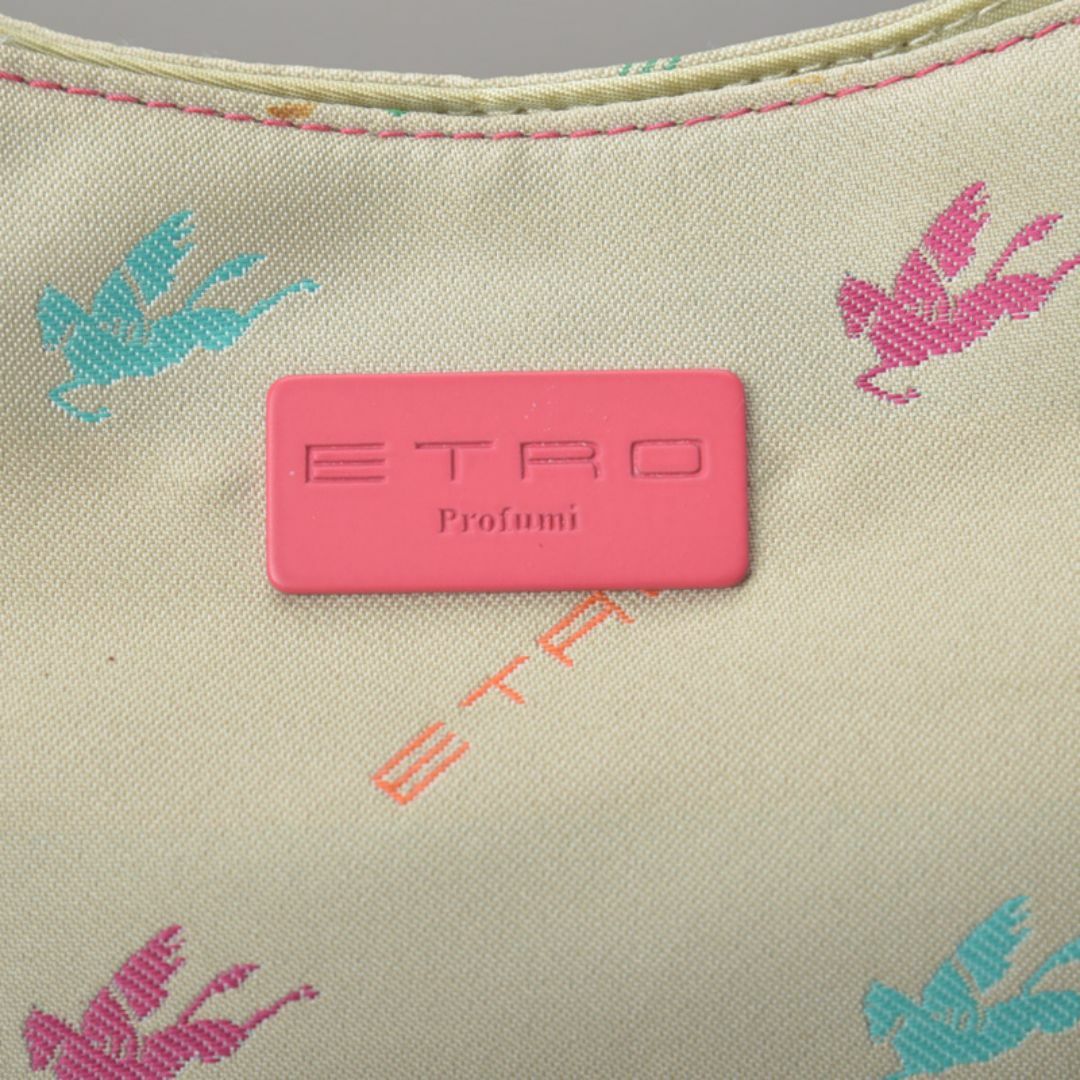 ETRO(エトロ)の未使用◇ETRO エトロ ペガサス柄 ハンドバッグ ショルダーバッグ グレー レディースのバッグ(ハンドバッグ)の商品写真
