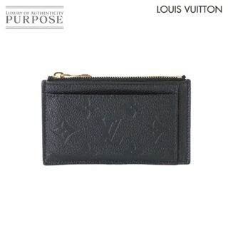 ルイヴィトン(LOUIS VUITTON)のルイ ヴィトン LOUIS VUITTON モノグラム アンプラント ポルトカルト ジップ カードケース コインケース ノワール M68339 VLP 90231396(パスケース/IDカードホルダー)