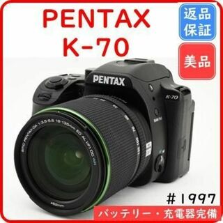 【美品】ペンタックス PENTAX K-70 18-135WR レンズキット(デジタル一眼)