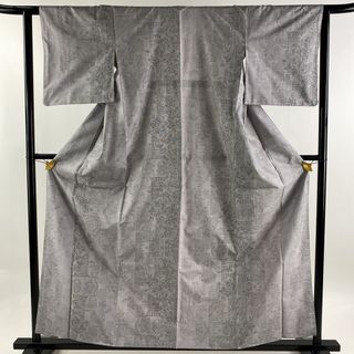 紬 身丈160cm 裄丈62.5cm 正絹 美品 秀品 【中古】(着物)