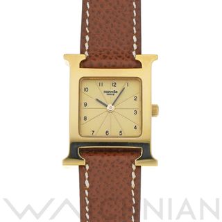 エルメス(Hermes)の中古 エルメス HERMES HH1.201 シャンパン レディース 腕時計(腕時計)