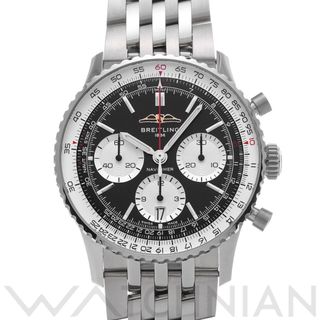 ブライトリング(BREITLING)の中古 ブライトリング BREITLING AB0139211B1A1 ブラック /シルバー メンズ 腕時計(腕時計(アナログ))