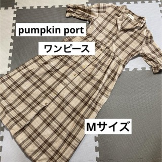Pumpkin port  ロングワンピース　Mサイズ(ロングワンピース/マキシワンピース)