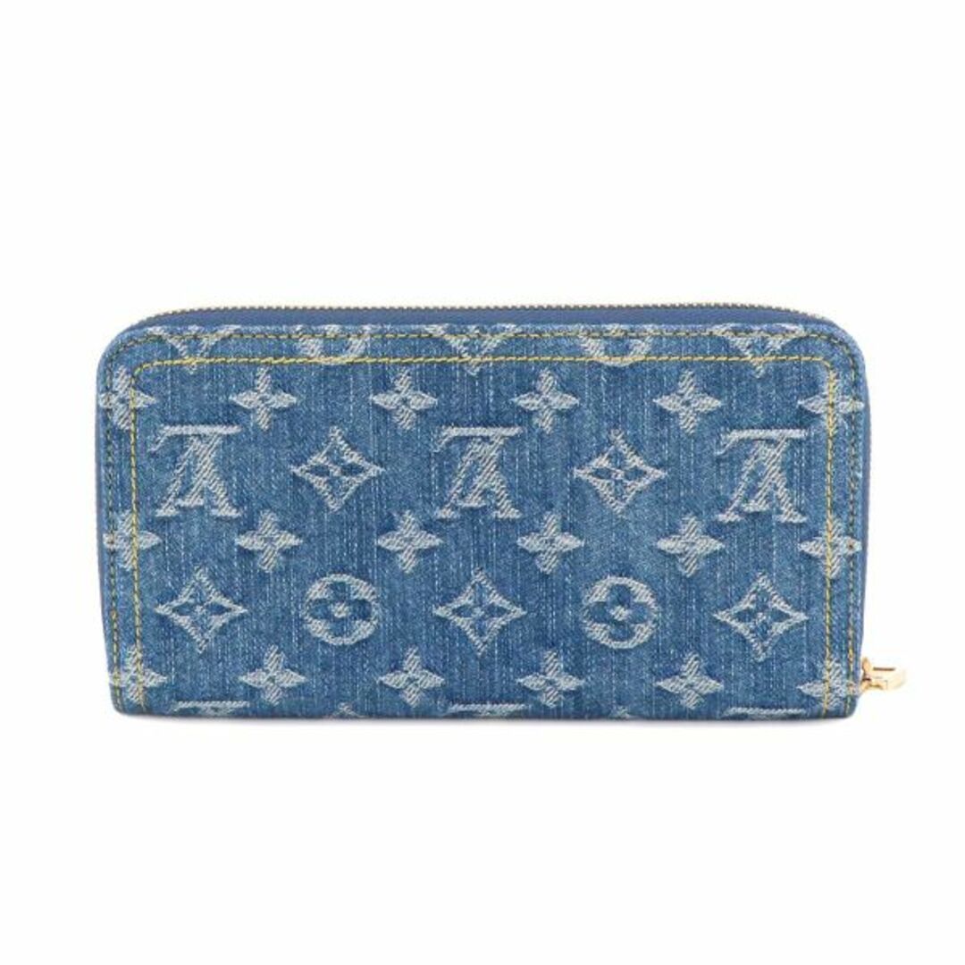 LOUIS VUITTON(ルイヴィトン)の未使用 展示品 ルイ ヴィトン LOUIS VUITTON モノグラム デニム ジッピー ウォレット ラウンドファスナー 長財布 キャンバス ブルーデニム M82958 VLP 90231852 レディースのファッション小物(財布)の商品写真