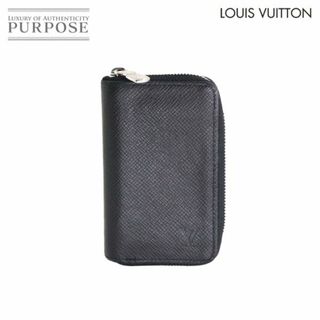 ルイヴィトン(LOUIS VUITTON)のルイ ヴィトン LOUIS VUITTON タイガ ジッピー コインパース コインケース ノワール M30511 RFID VLP 90231853(コインケース/小銭入れ)