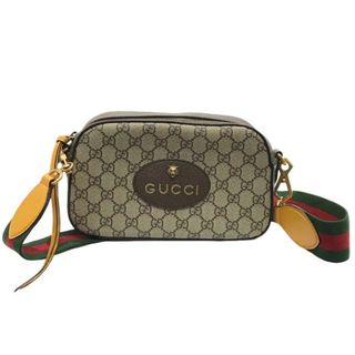 グッチ(Gucci)のGUCCI グッチ ミニショルダーバッグ ネオヴィンテージ GGスプリーム メッセンジャーバッグ 476466 箱あり【中古品】 22404K300(メッセンジャーバッグ)