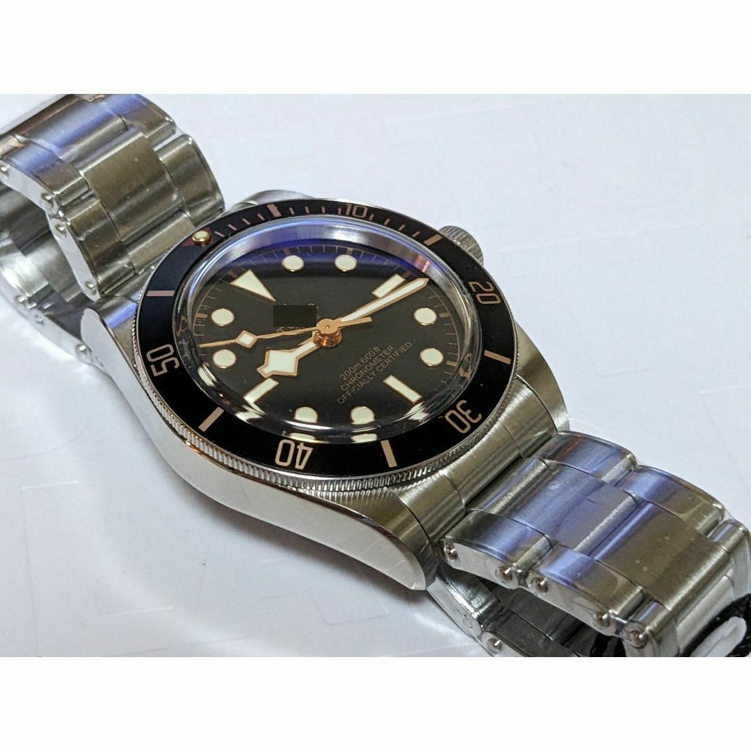 Tudor(チュードル)のTudor チューダー オマージュウォッチ ブラックベイ58 ブラック ZF製 メンズの時計(腕時計(アナログ))の商品写真