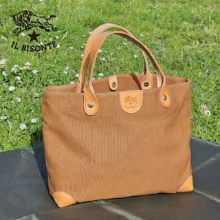 IL BISONTE /イル・ビゾンテ キャンバス トートバッグ レディース