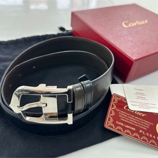 Cartier - Cartier カルティエ アルディロン　ロング　2C リバーシブル　ベルト