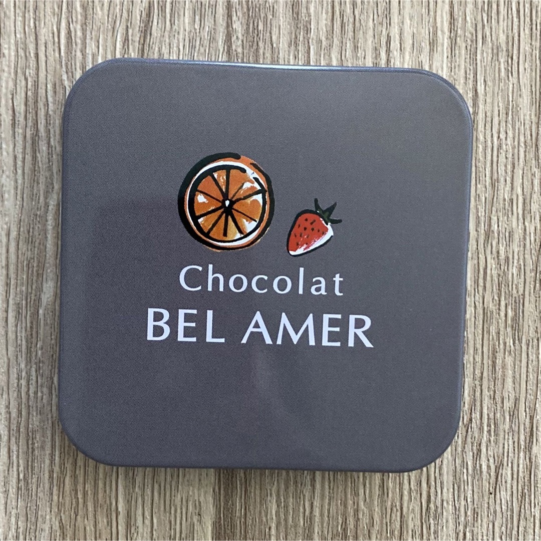 BEL AMER チョコレート　空缶 レディースのバッグ(ショップ袋)の商品写真