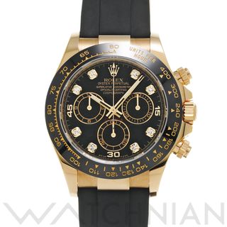 ロレックス(ROLEX)の中古 ロレックス ROLEX 116518LNG ランダムシリアル ブラック /ダイヤモンド メンズ 腕時計(腕時計(アナログ))