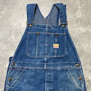 50's PAY DAY デニムオーバーオール ペイデイ PENNY'S ツナギ ワークウェア ヴィンテージ vintage 334U(サロペット/オーバーオール)