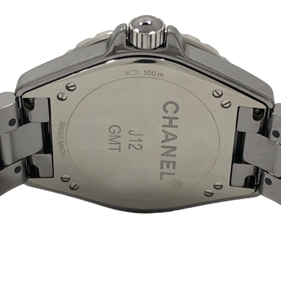 CHANEL(シャネル)の　シャネル CHANEL J12 クロマティック GMT H3099 グレー文字盤 チタン/セラミック/SS メンズ 腕時計 メンズの時計(その他)の商品写真