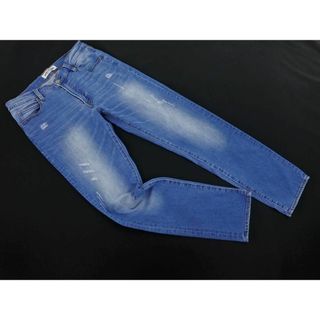 ビッグジョン(BIG JOHN)のBIG JOHN ビッグジョン ROAD COLORS ダメージ加工 デニムパンツ size31/青 ■■ メンズ(デニム/ジーンズ)