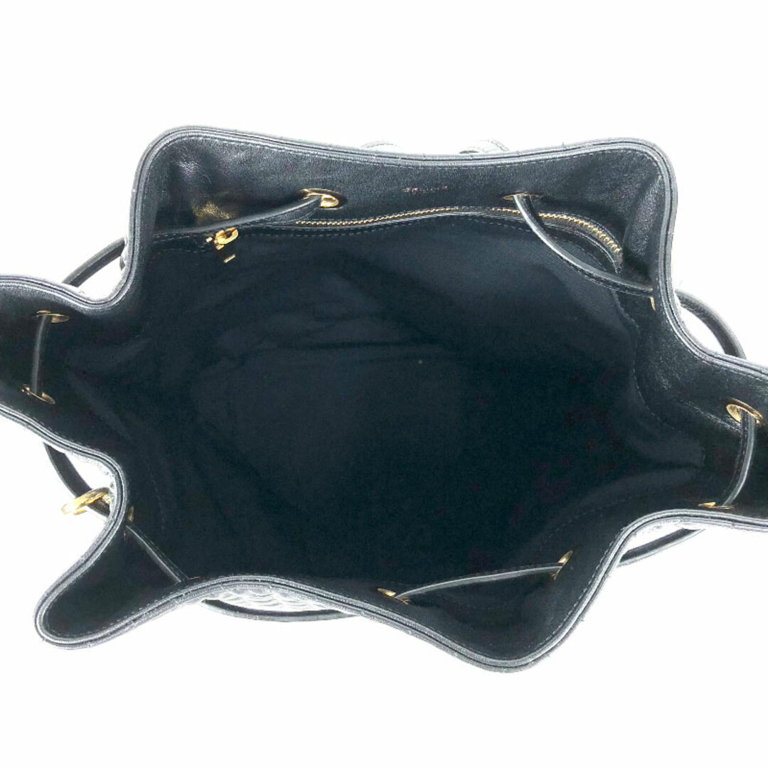 celine(セリーヌ)の　セリーヌ CELINE Cチャーム スモールバッグパック 188373 ブラック ラムスキン レディース リュック・デイパック レディースのバッグ(リュック/バックパック)の商品写真