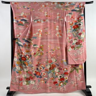 振袖 身丈165.5cm 裄丈68cm 正絹 逸品 【中古】(着物)