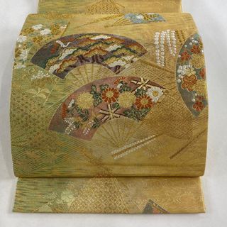 袋帯 美品 秀品 六通 正絹 【中古】(帯)