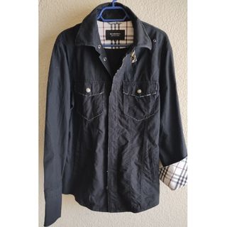 BURBERRY BLACK LABEL - BURBERRY BLACKLABEL シャツジャケット