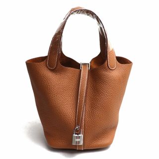 エルメス(Hermes)のHERMES エルメス ピコタンロックPM ハンドバッグ ブラウン レディース Y刻印（2020年頃製）【未使用】【買取品】(ハンドバッグ)