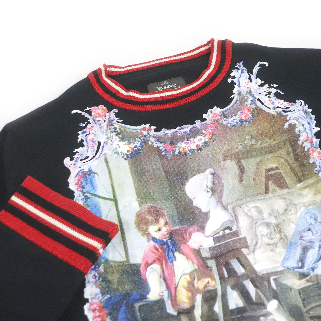 Vivienne Westwood - 美品□Vivienne WestwoodMAN ヴィヴィアンウエストウッドマン 22SS コットン SCULPTURE BOY オーブ刺繍 トレーナー スウェットシャツ ブラック 44 日本製 正規品 メンズ 定価36,300円の通販 by 衣類&ブランドリサイクル GREEN ラクマ店【12/28~1/5 Vivienne Westwood - 美品□Vivienne WestwoodMAN ヴィヴィアンウエストウッドマン 22SS コットン SCULPTURE BOY オーブ刺繍 トレーナー スウェットシャツ ブラック 44 日本製 正規品 メンズ 定価36,300円の通販 by 衣類&ブランドリサイクル GREEN ラクマ店【12/28~1/5