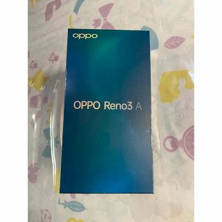 オッポ(OPPO)のOPPO Reno3 A ホワイト128GB SIMフリー新品未使用(スマートフォン本体)