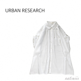 アーバンリサーチ(URBAN RESEARCH)のURBAN RESEARCH アーバンリサーチ . オーバーサイズ シャツ(シャツ/ブラウス(半袖/袖なし))