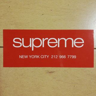 シュプリーム(Supreme)のSUPREME NYC STICKER(その他)