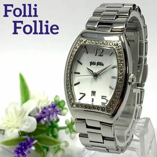 Folli Follie - 135 稼働品 Folli Follie レディース 腕時計 デイト 人気