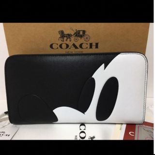 COACH - 売り切り。コーチ　ディズニーコラボ　ミッキー　横顔