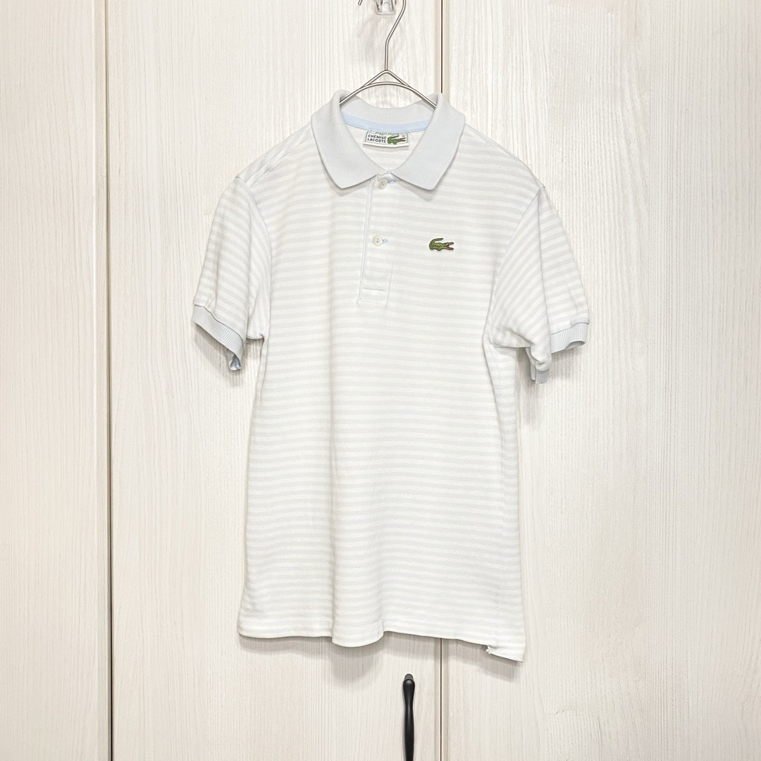 LACOSTE(ラコステ)の【80's vintage】 LACOSTE ポロ フレンチラコステ レディースのトップス(ポロシャツ)の商品写真