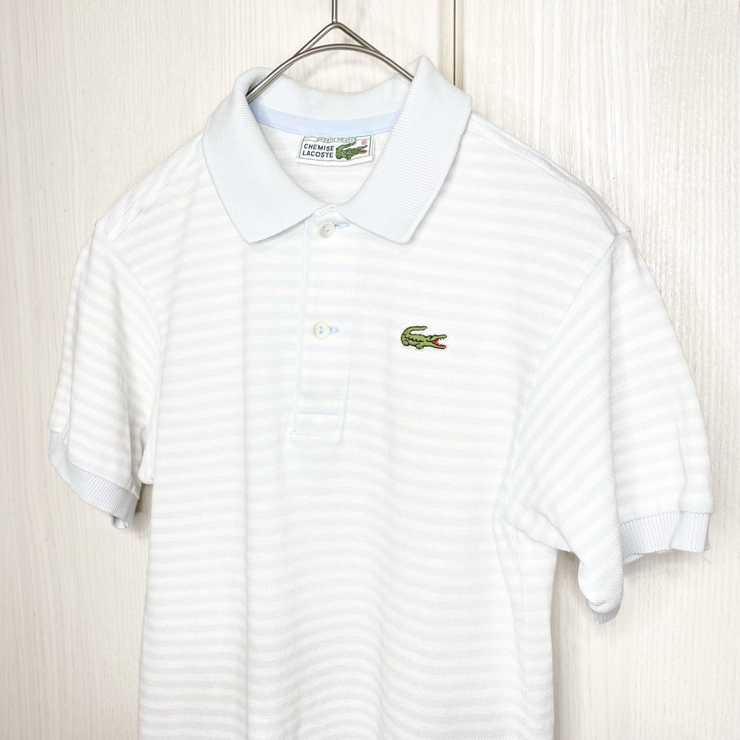 LACOSTE(ラコステ)の【80's vintage】 LACOSTE ポロ フレンチラコステ レディースのトップス(ポロシャツ)の商品写真