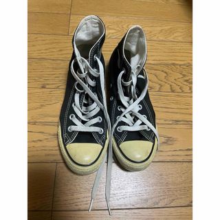 コンバース(CONVERSE)のコンバースオールスター　ハイカット　ブラック(スニーカー)