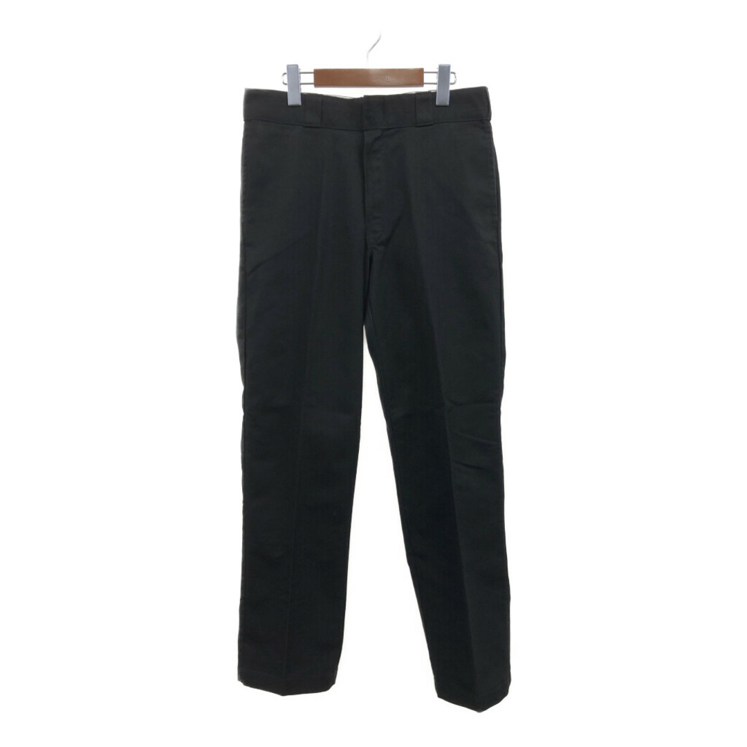 Dickies(ディッキーズ)のDickies ディッキーズ 874 ワークパンツ ワーク ブラック (メンズ W33 L32) 中古 古着 Q3257 メンズのパンツ(その他)の商品写真