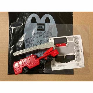 トミカシリーズ - マクドナルド ハッピーセット「トミカ」日野はしご付消防車