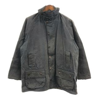 バーブァー(Barbour)のBarbour バブアー BEAUFORT ビューフォート オイルドジャケット ユーロ ネイビー (メンズ L) 中古 古着 Q3562(その他)