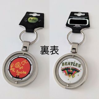 ビートルズ(THE BEATLES)のBeatles ビートルズ キーホルダー キーリング 新品 未使用(キーホルダー)