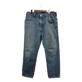 リーバイス(Levi's)の2000年代～ USA製 Levi's リーバイス 505 デニムパンツ アメカジ 大きいサイズ ライトブルー (メンズ W38 L30) 中古 古着 Q3575(デニム/ジーンズ)