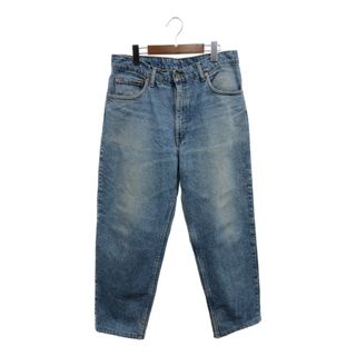 リーバイス(Levi's)の90年代 USA製 Levi's リーバイス 550 デニムパンツ アメカジ ブルー (メンズ W35 L32) 中古 古着 Q3574(デニム/ジーンズ)