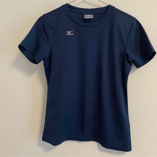 ミズノ(MIZUNO)のミズノ速乾半袖Tシャツ　ネイビー(Tシャツ(半袖/袖なし))