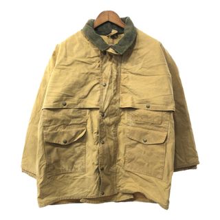 USA製 FILSON フィルソン ハンティング オイルドジャケット ブラウン (メンズ L) 中古 古着 Q3582