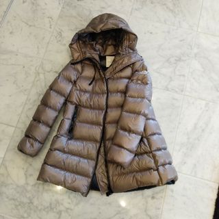 moncler モンクレール 0 スイエン ロング ダウンコートブラウン