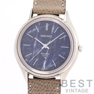 セイコー(SEIKO)のセイコー 【SEIKO】 V.F.A. ストーンダイヤル 3820-6000 メンズ ブルーストーン K18ホワイトゴールド 腕時計 時計 V.F.A. STONE DIAL BLUE STONE K18WG 【中古】 (腕時計(アナログ))