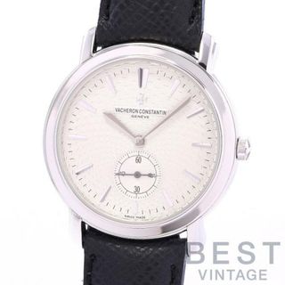 ヴァシュロンコンスタンタン(VACHERON CONSTANTIN)の【OH済】 ヴァシュロンコンスタンタン 【VACHERON CONSTANTIN】 マルタ グランクラシック 81000/000G-8974 メンズ シルバー K18ホワイトゴールド 腕時計 時計 MALTE GRANDE CLASSIQUE SILVER K18WG VC【中古】 (腕時計(アナログ))