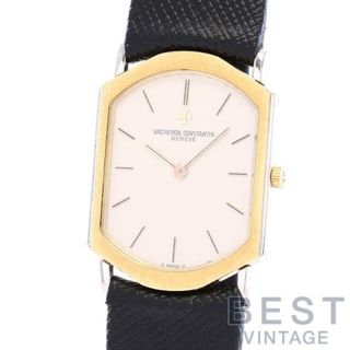 ヴァシュロンコンスタンタン(VACHERON CONSTANTIN)の【OH済】 ヴァシュロンコンスタンタン 【VACHERON CONSTANTIN】 ヴィンテージウォッチ 33073 メンズ アイボリー K18イエローゴールド/ホワイトゴールド 腕時計 時計 VINTAGE WATCH IVORY K18YG/WG コンビ VC　バセロンコンスタンチン【中古】 (腕時計(アナログ))